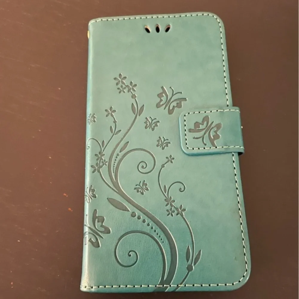 Phone Case Wallet Blue